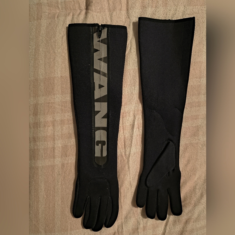 Black Alexander Wang Long Gloves